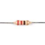 220 ohm, 1/4W Carbon Film Resistor - Image 2