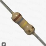 180 Kilo ohm, 1/4W Carbon Film Resistor