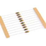 1 Mega ohm, 1/4W Carbon Film Resistor