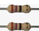27 ohm, 1/4W Carbon Film Resistor