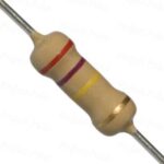 270 Kilo ohm, 1/4W Carbon Film Resistor