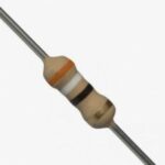 33 ohm, 1/4W Carbon Film Resistor