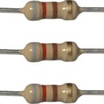 820 ohm, 1/4W Carbon Film Resistor